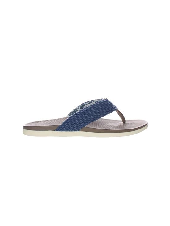 Johnnie-O Mens Windward Blue Flip Flops Size 10M (7743457) main image 9